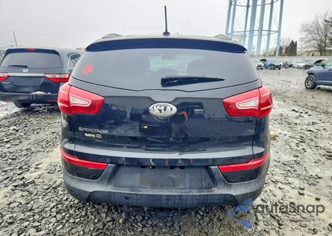 2013 Kia Sportage Lx from USA, damaged, VIN KNDPB3A25D7363790